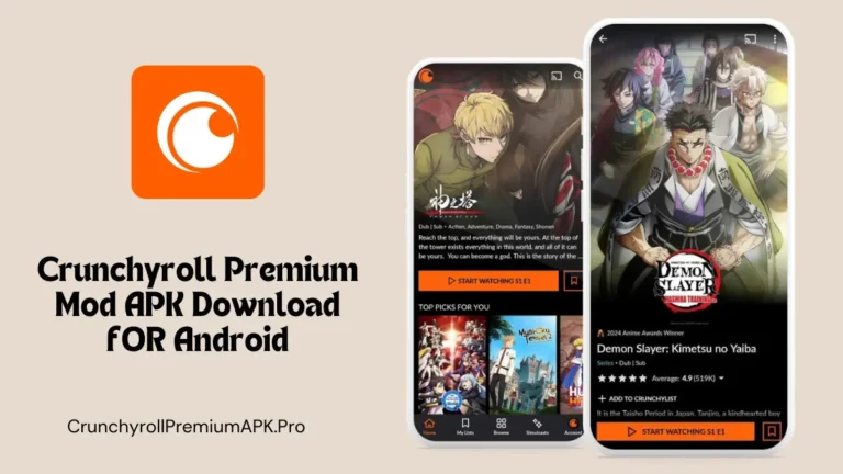 Download Crunchyroll Premium Mod APK For Android (Free Latest) 2024